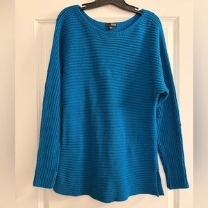 a.n.a Vibrant Blue Crew Neck Sweater